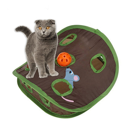 Cat Tunnel Toy – Interactive Hide-and-Seek Game for Cats