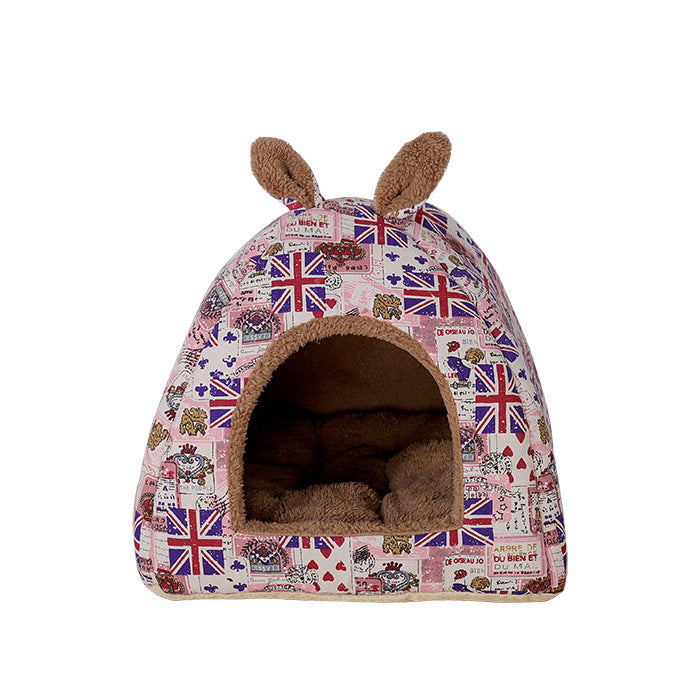 Cat Bed Cave – Cozy and Warm Yurt-Style Hideaway