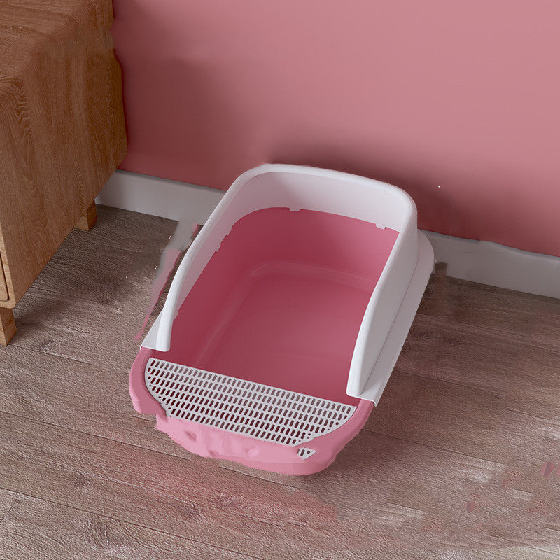 Large Litter Box for Big Cats – Spacious & Durable