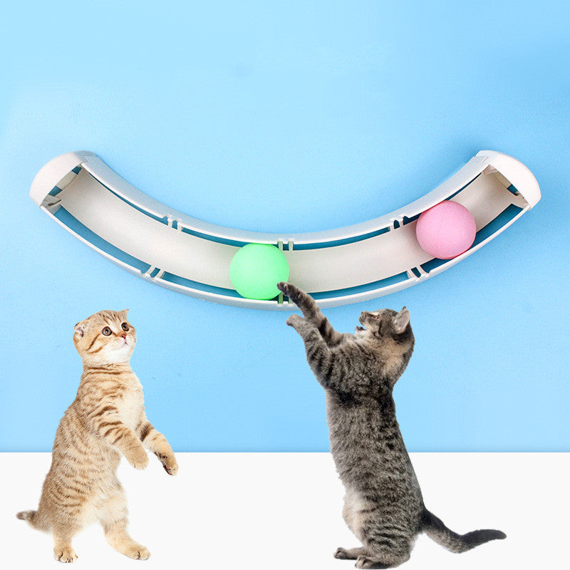 Cat Ball Track Toy – Interactive Sucker Track for Endless Fun