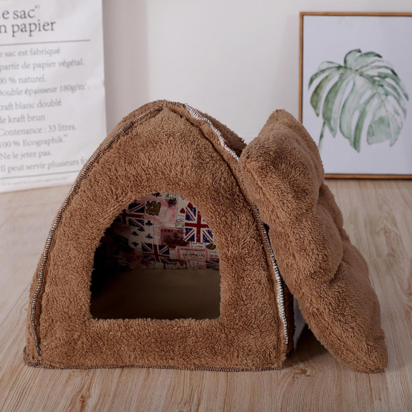 Cat Bed Cave – Cozy and Warm Yurt-Style Hideaway