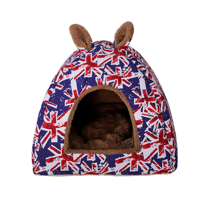 Cat Bed Cave – Cozy and Warm Yurt-Style Hideaway