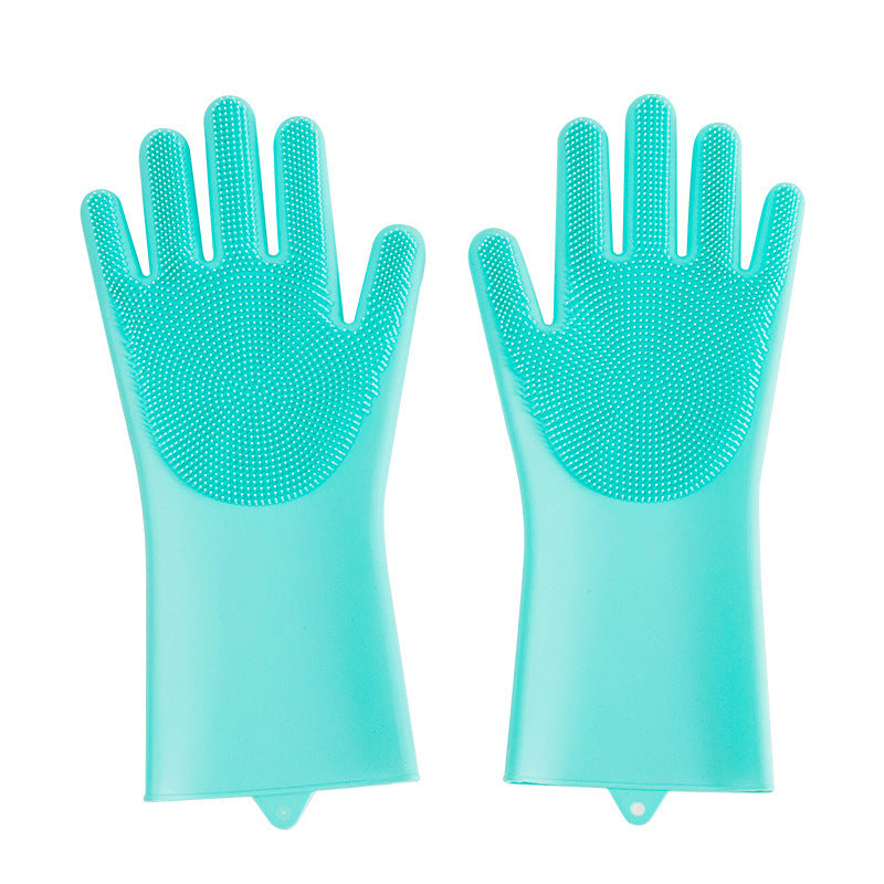 Silicone Cat Grooming Glove – Gentle Massage and Hair Removal