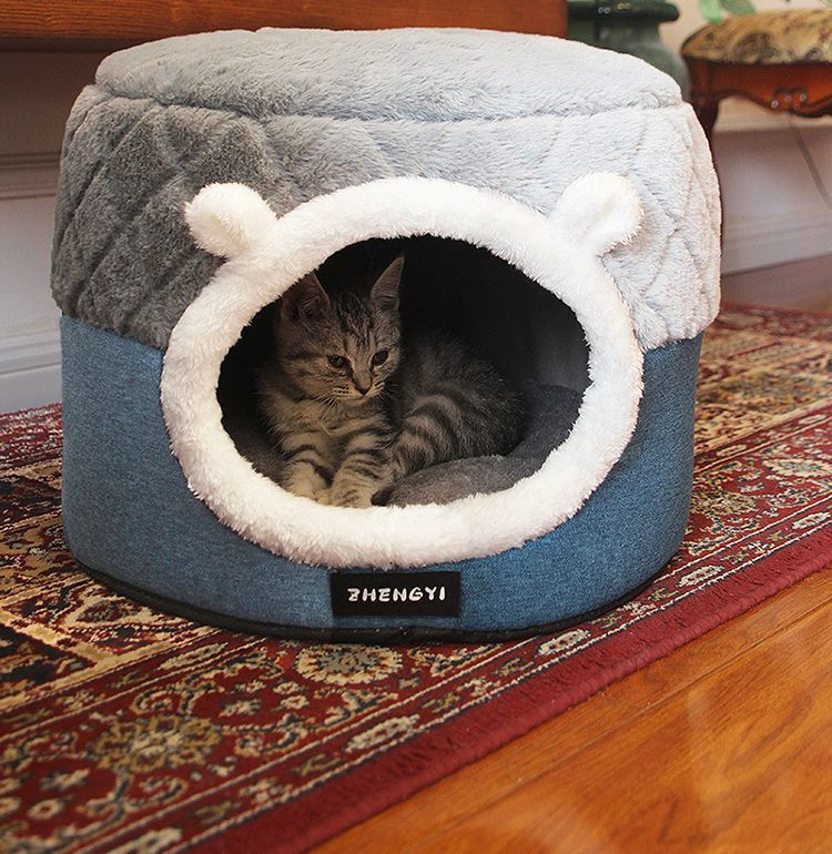 Stylish Kitten House – Cozy Cat Bed & Playful Retreat