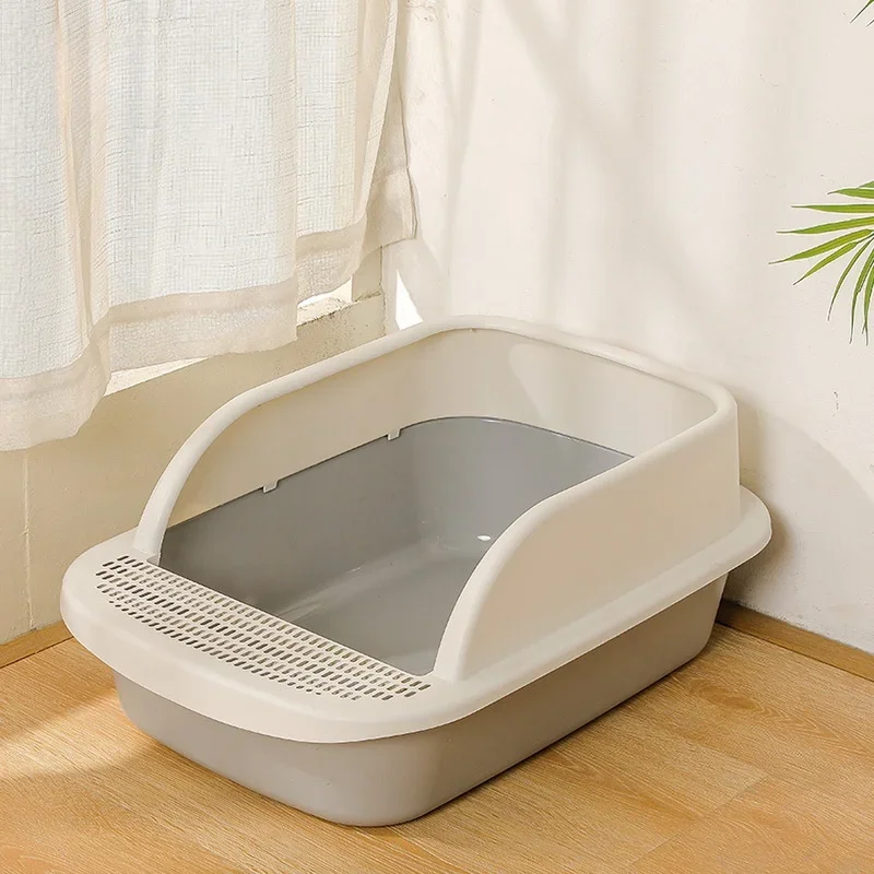 Large Litter Box for Big Cats – Spacious & Durable