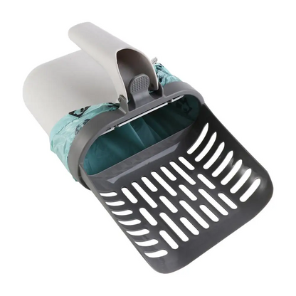 Cat Litter Scoop with Bag – All-in-One Cleaning Solution