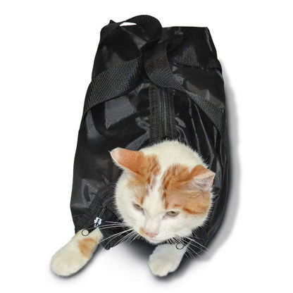 Anti-Scratch Cat Grooming Bag – Safe and Adjustable Restraint