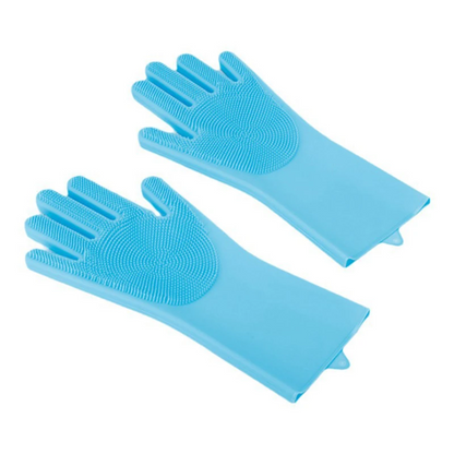 Silicone Cat Grooming Glove – Gentle Massage and Hair Removal