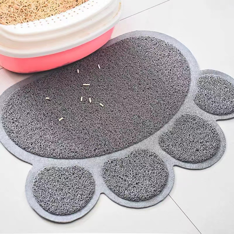 Splash-Proof Cat Litter Mat – Anti-Slip and Anti-Carry-Out Floor Protector