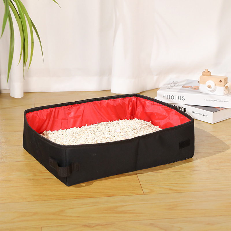 Portable Litter Box – Foldable & Easy to Carry