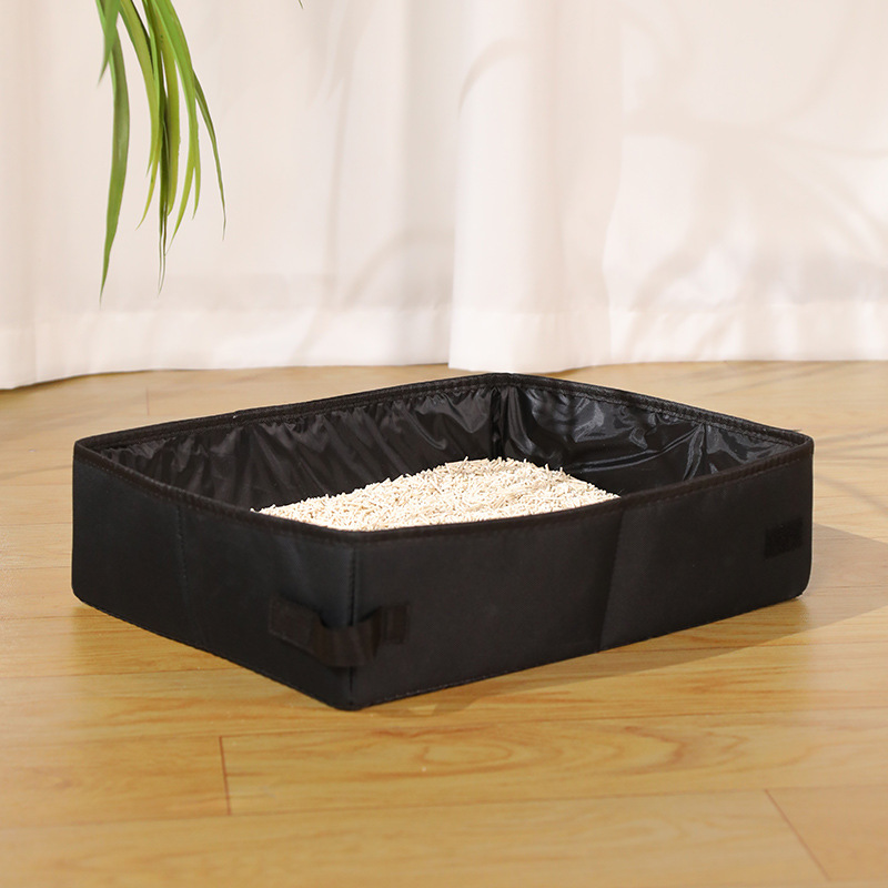 Portable Litter Box – Foldable & Easy to Carry