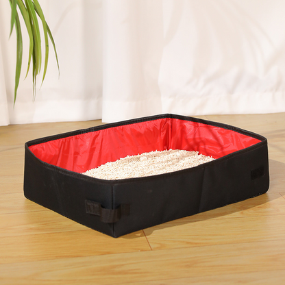 Portable Litter Box – Foldable & Easy to Carry