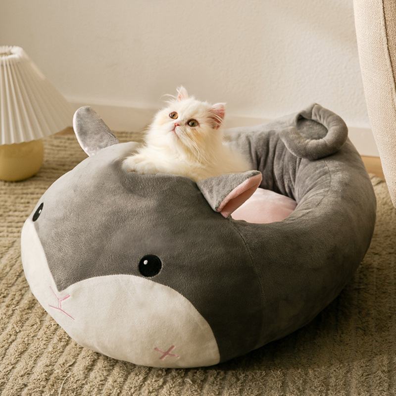 Adorable Cat Nest Bed – Cozy and Comfortable Sleeping Space