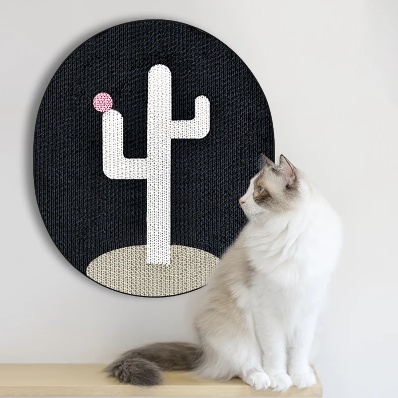 Wall-Mounted Cat Scratching Board – Space-Saving Catnip-Infused Scratcher