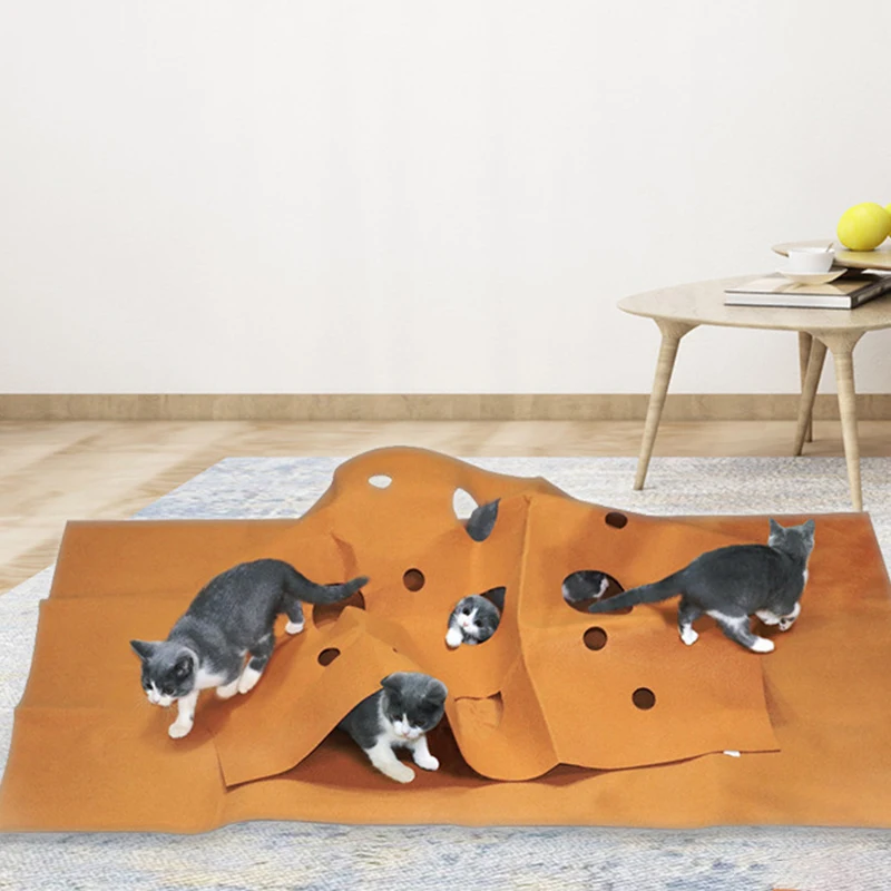 Interactive Cat Tunnel Toy – Engaging and Fun Playtime for Cats