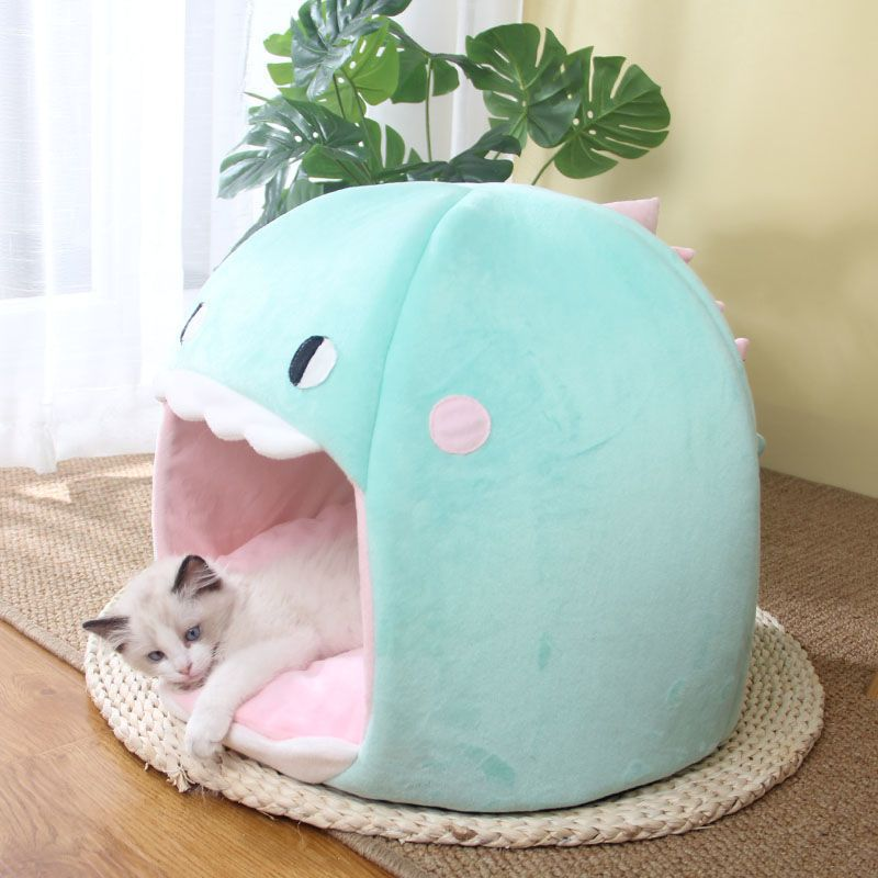 Cozy Kitten Condo Cave – Soft Cat Bed & Lounger