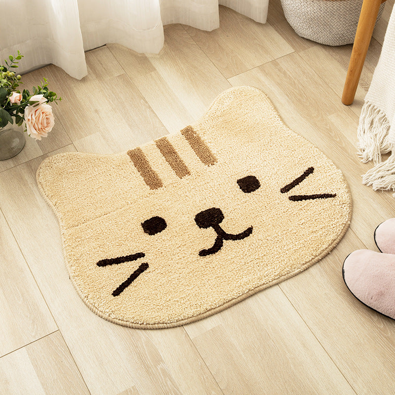 Japanese Cat Head Absorbent Foot Mat