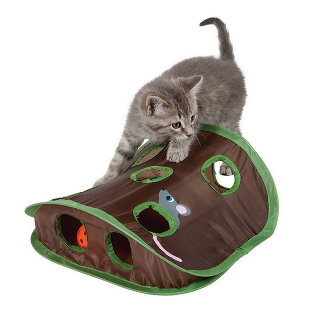 Cat Tunnel Toy – Interactive Hide-and-Seek Game for Cats